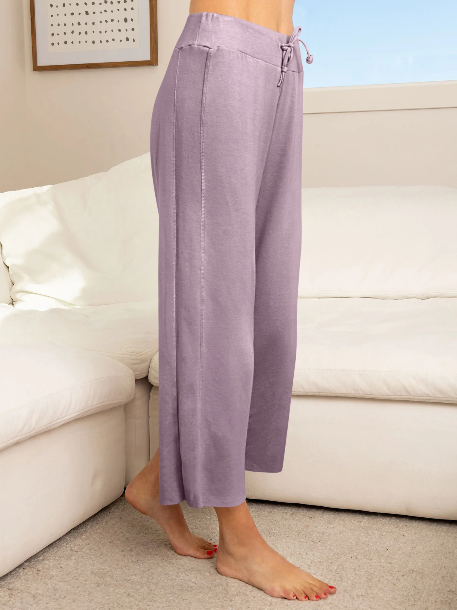 Lush Fleece Cropped Pant - Image 10